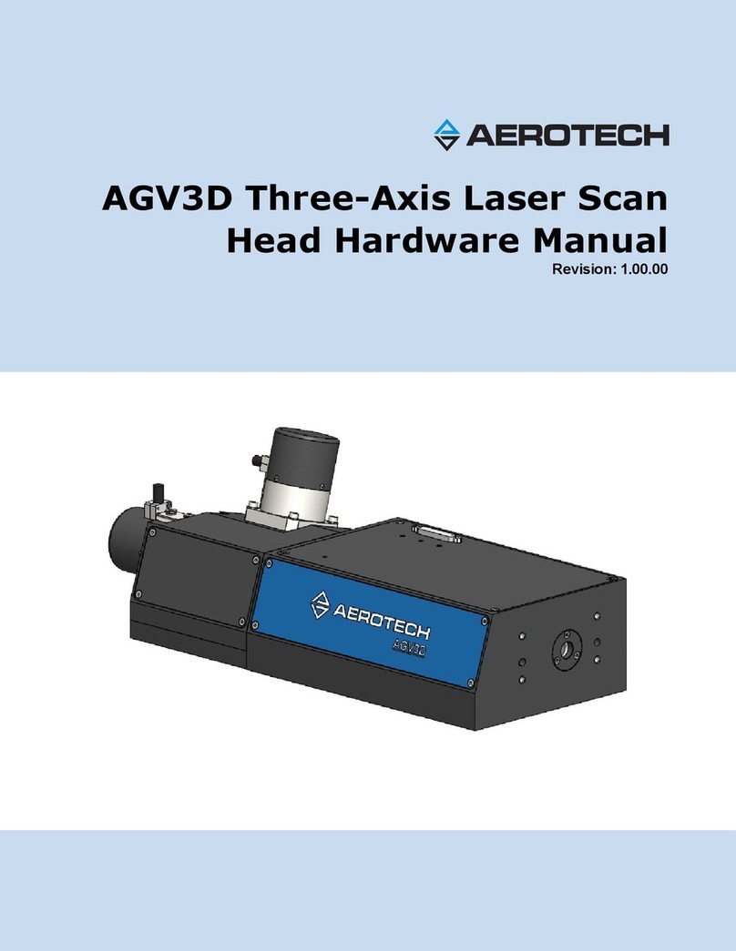 Aerotech AGV3D Series User manual
