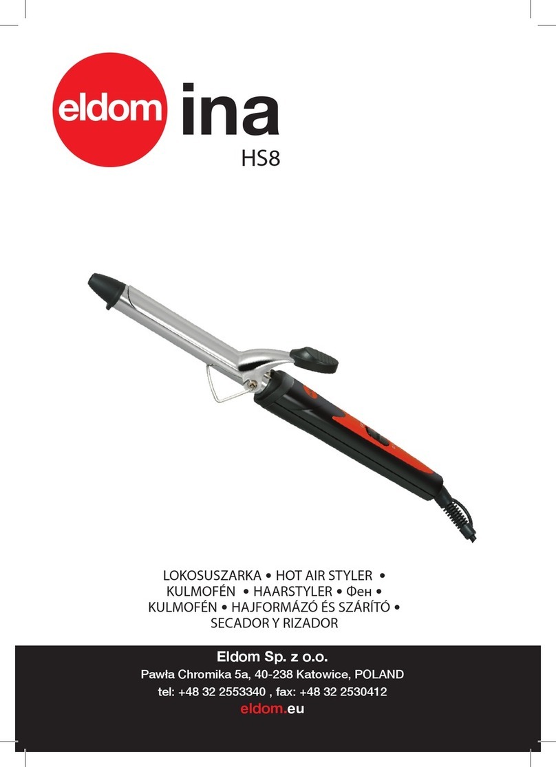 Eldom HS8 User manual