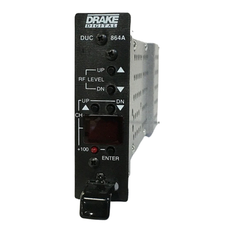 DRAKE DUC864A User manual
