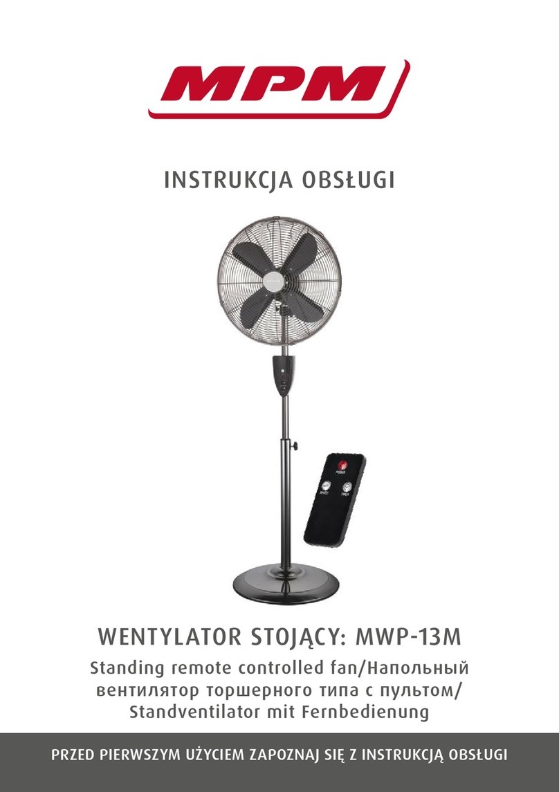 MPM MWP-13M User manual