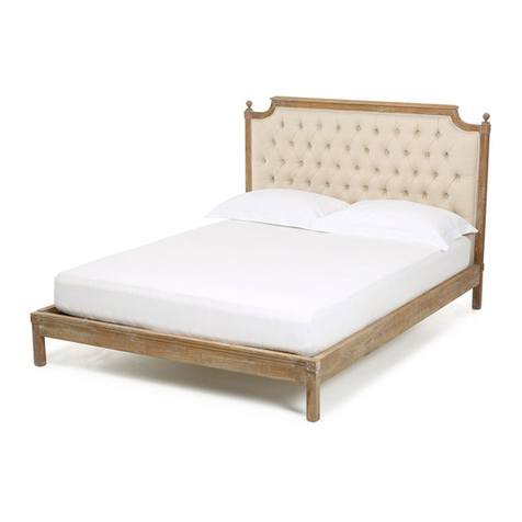feather&black Loire Bed Assembly instructions feather&black Loire Bed Assembly instructions
