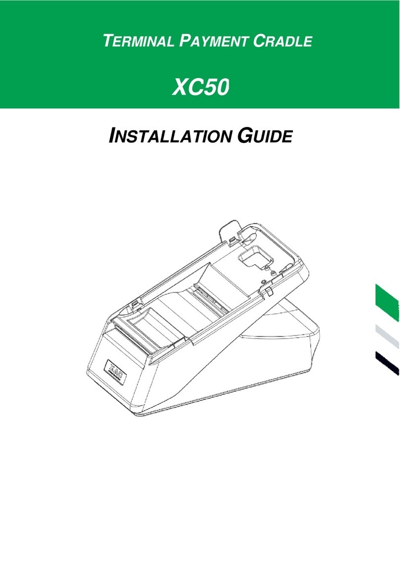 XAC XC50 User manual