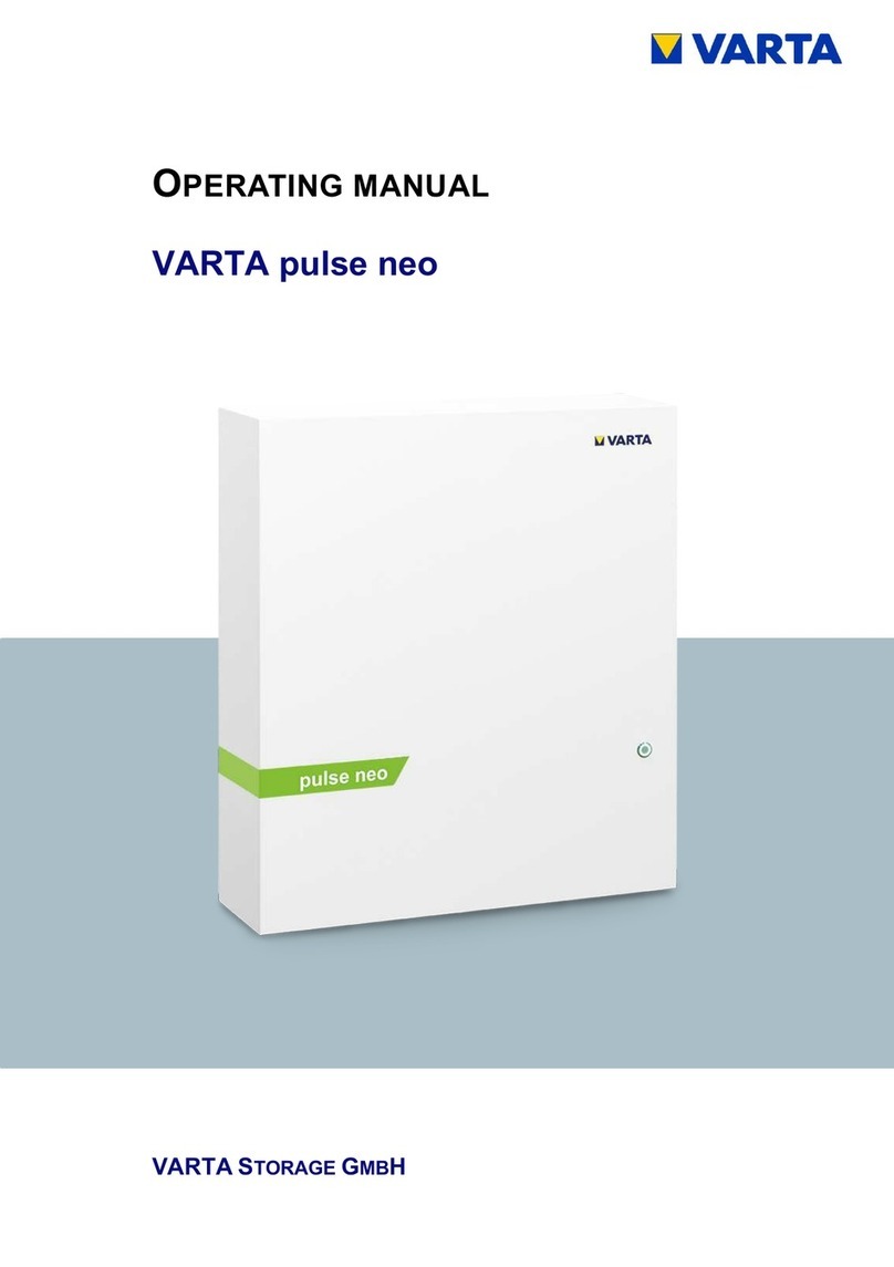 Varta Pulse neo Series operating manual