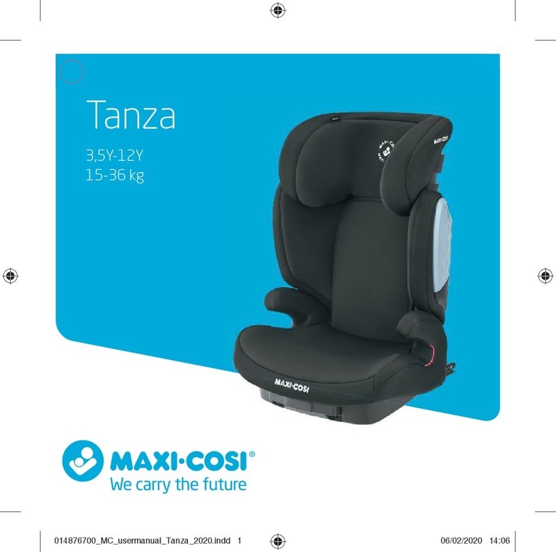 MaxiCosi Tanza User manual MaxiCosi Tanza User manual