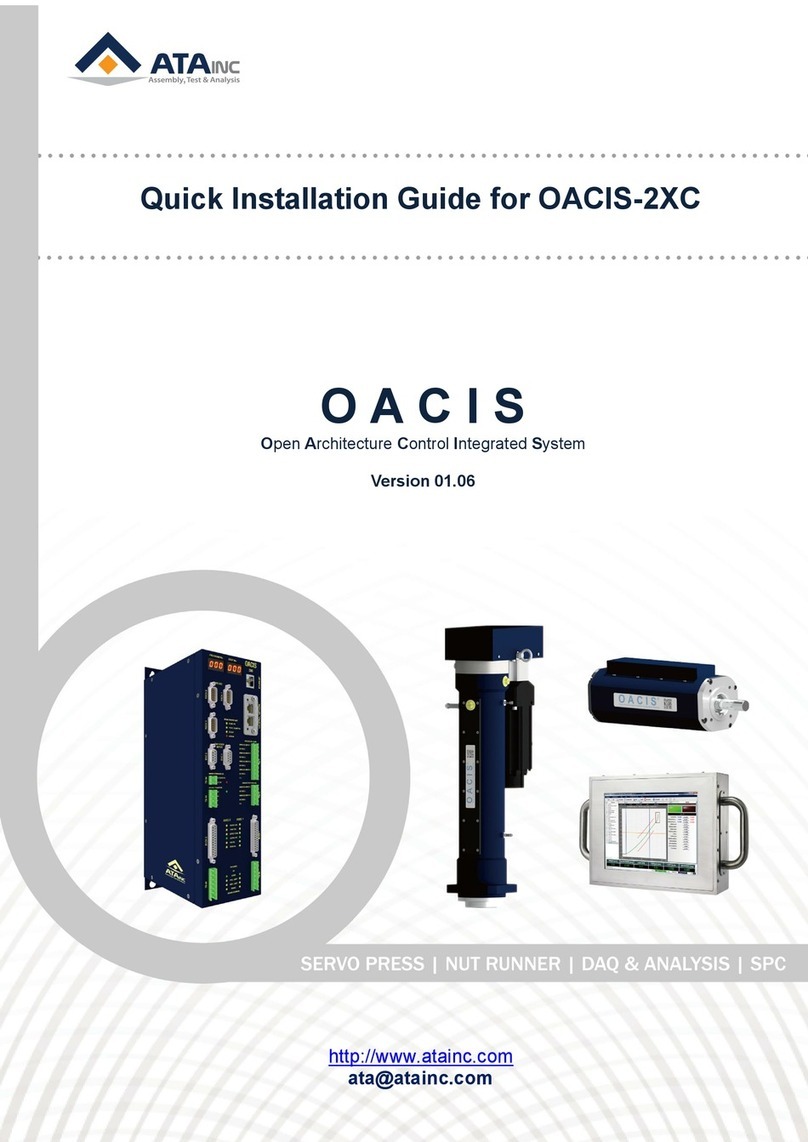 ATA OACIS-2XC Quick installation guide