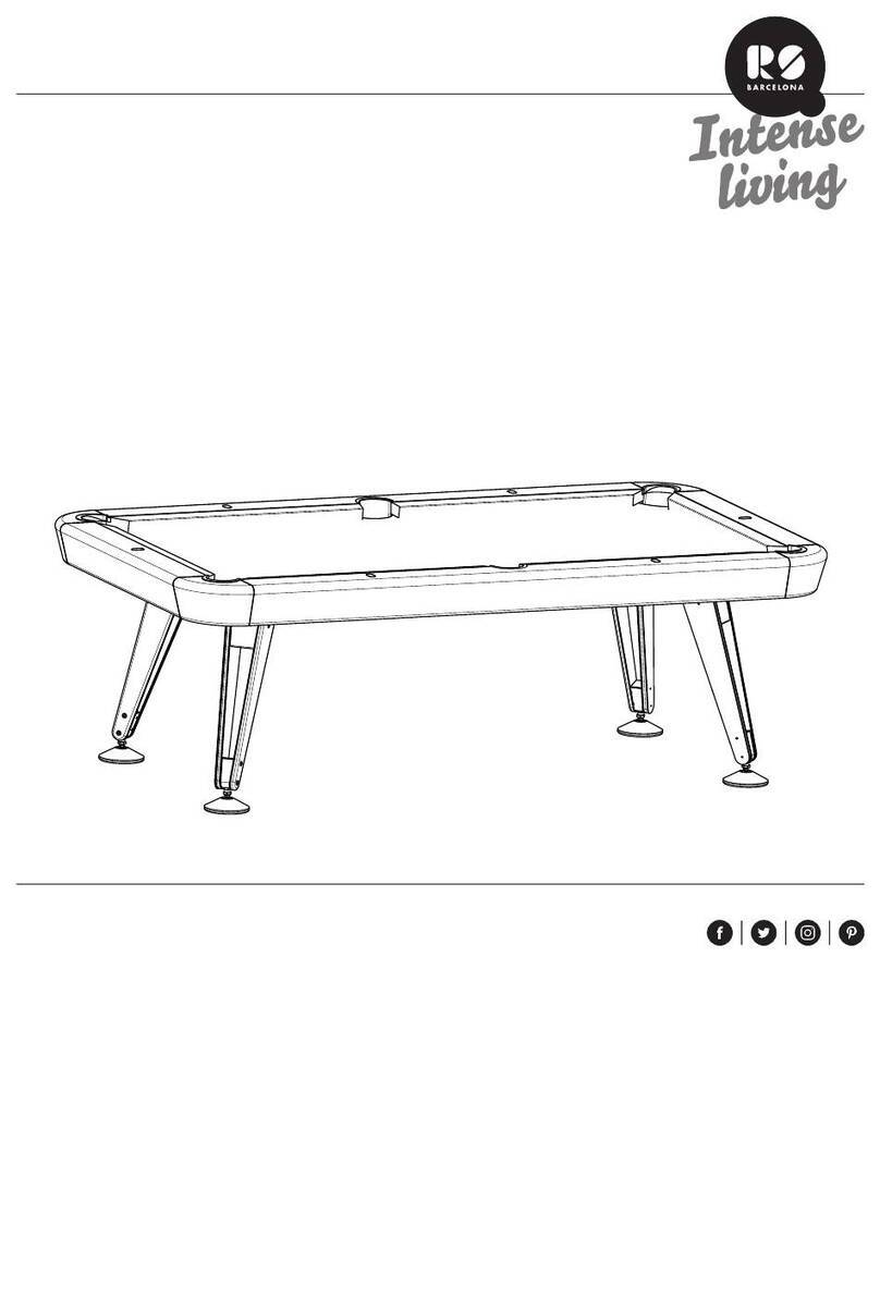 RS Barcelona Yonoh Diagonal - 8ft User manual