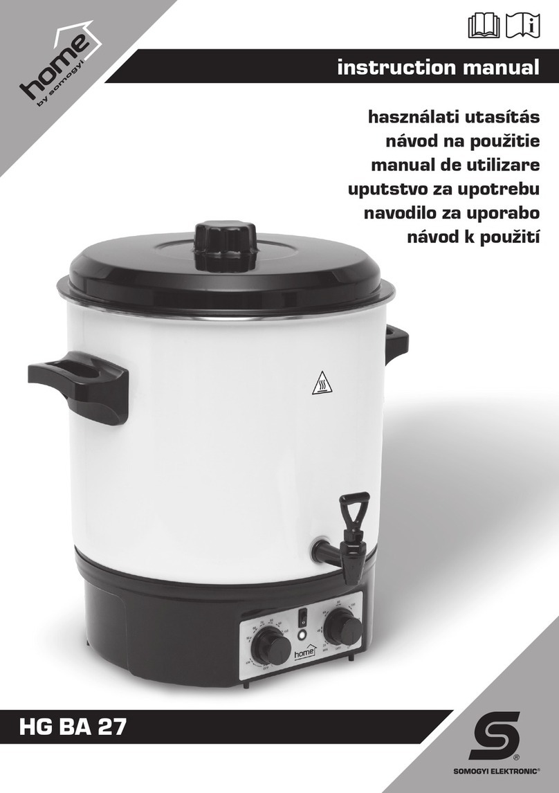 Somogyi Home HG BA 27 User manual