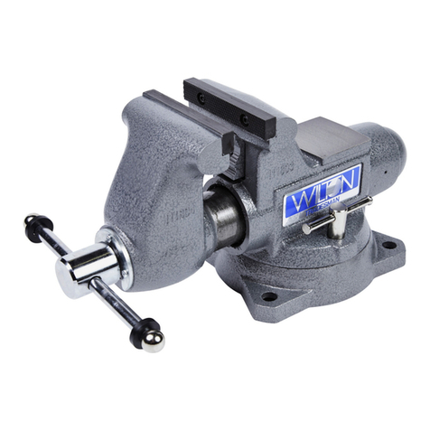 Wilton Tradesman Vise 1745 Mounting Installation Sheet