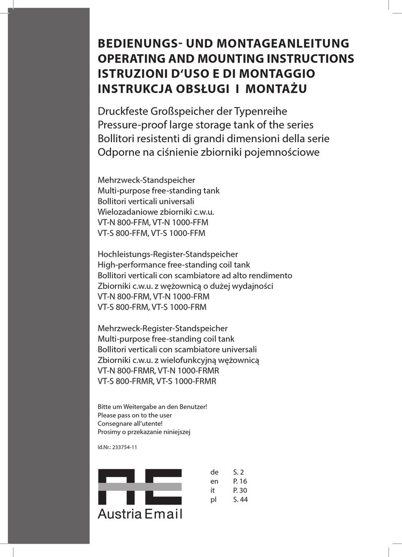 Austria Email VT-N 800-FRMR Operating and mounting instructions Austria Email VT-N 800-FRMR Operating and mounting instructions