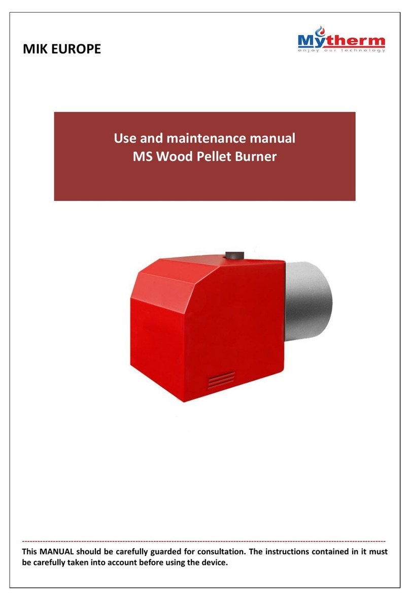 Mytherm MS Series Use and maintenance manual
