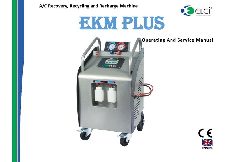 ELCI EKM PLUS Operating and service manual