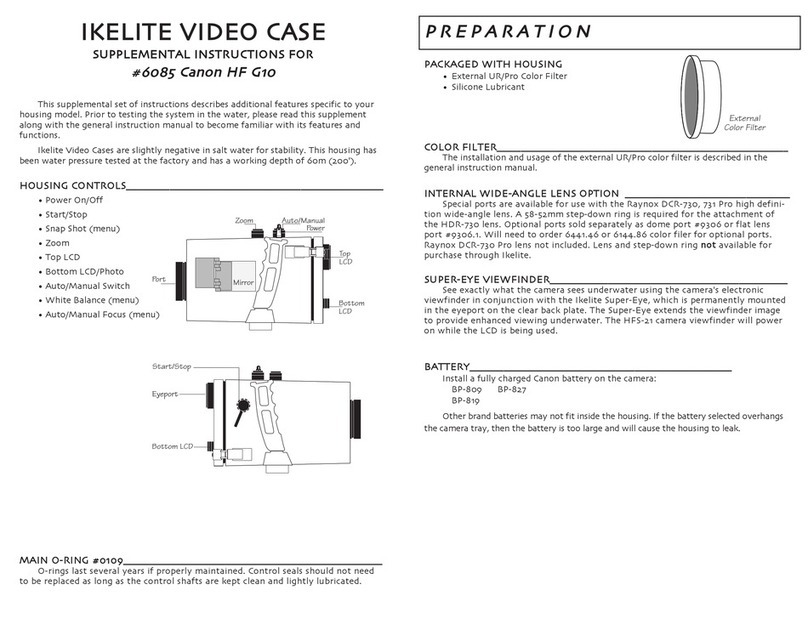 Ikelite 6085 Owner's manual