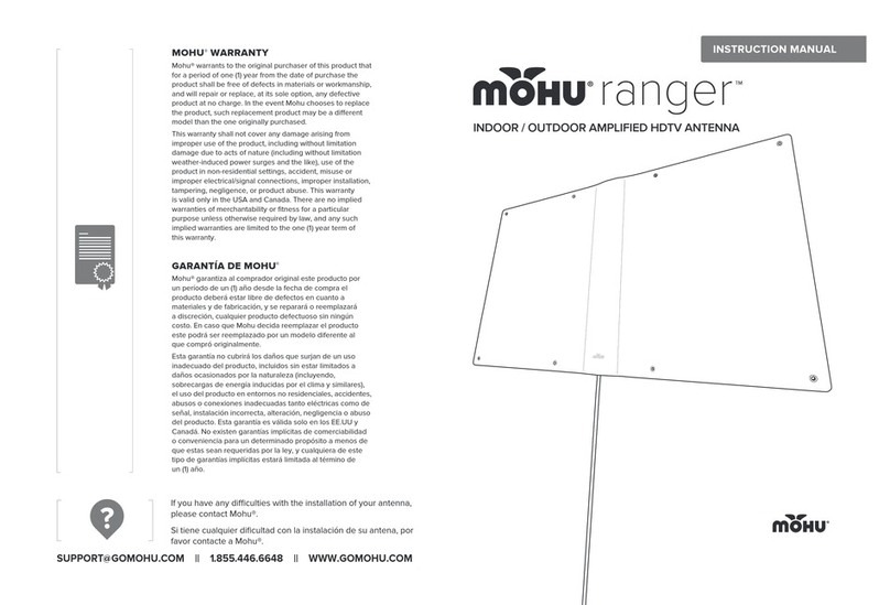 Mohu Ranger instruction manual