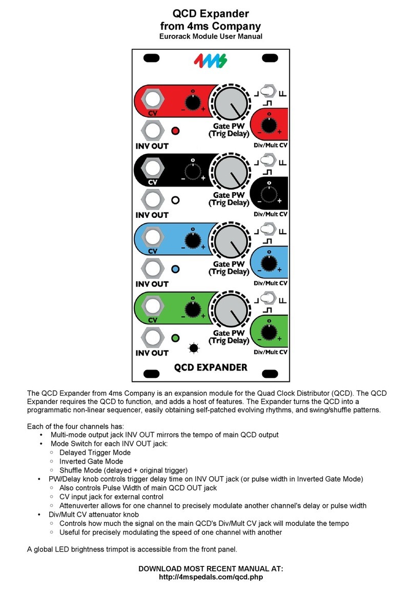4ms Company QCD Expander user manual