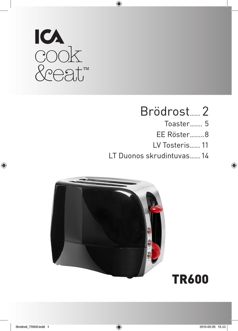 ICA Cook&Eat TR600 manual