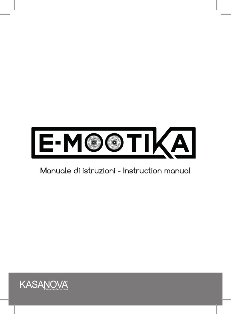 Kasanova E-mootika User manual