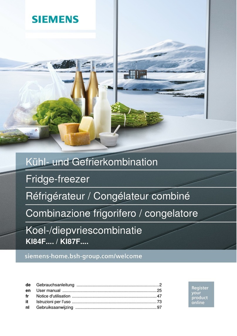 Siemens KI84F Series User manual