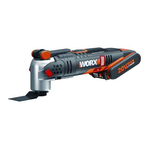 Worx Sonicrafter WX693 User manual