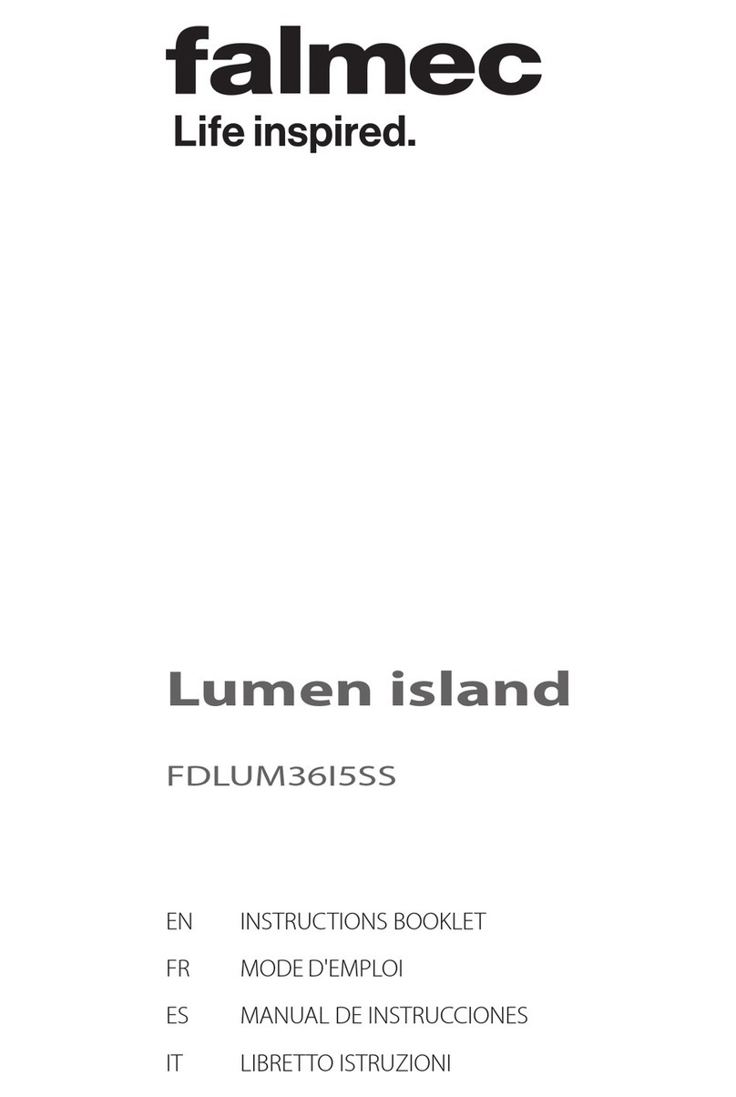 FALMEC Lumen island Instruction booklet