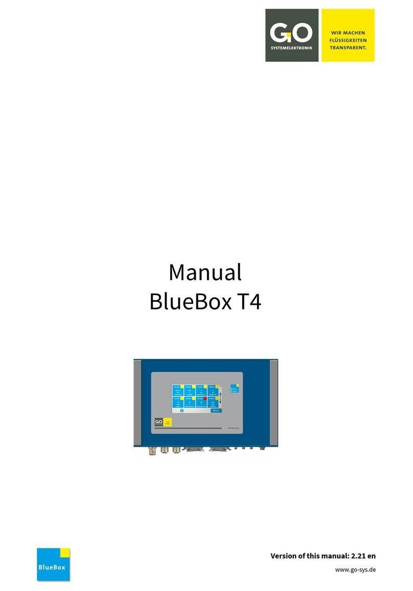 GO Systemelektronik BlueBox T4 manual