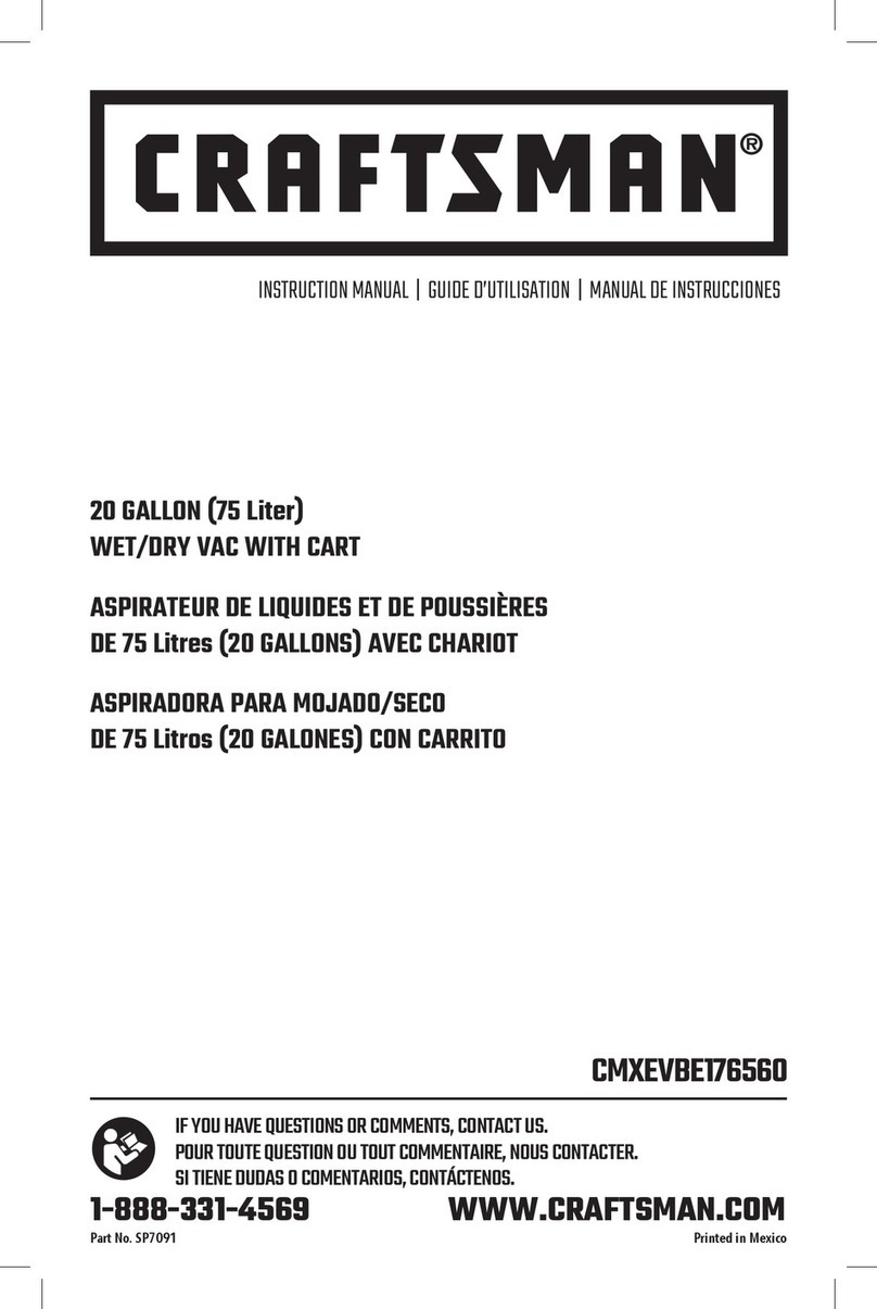 Craftsman CMXEVBE176560 User manual