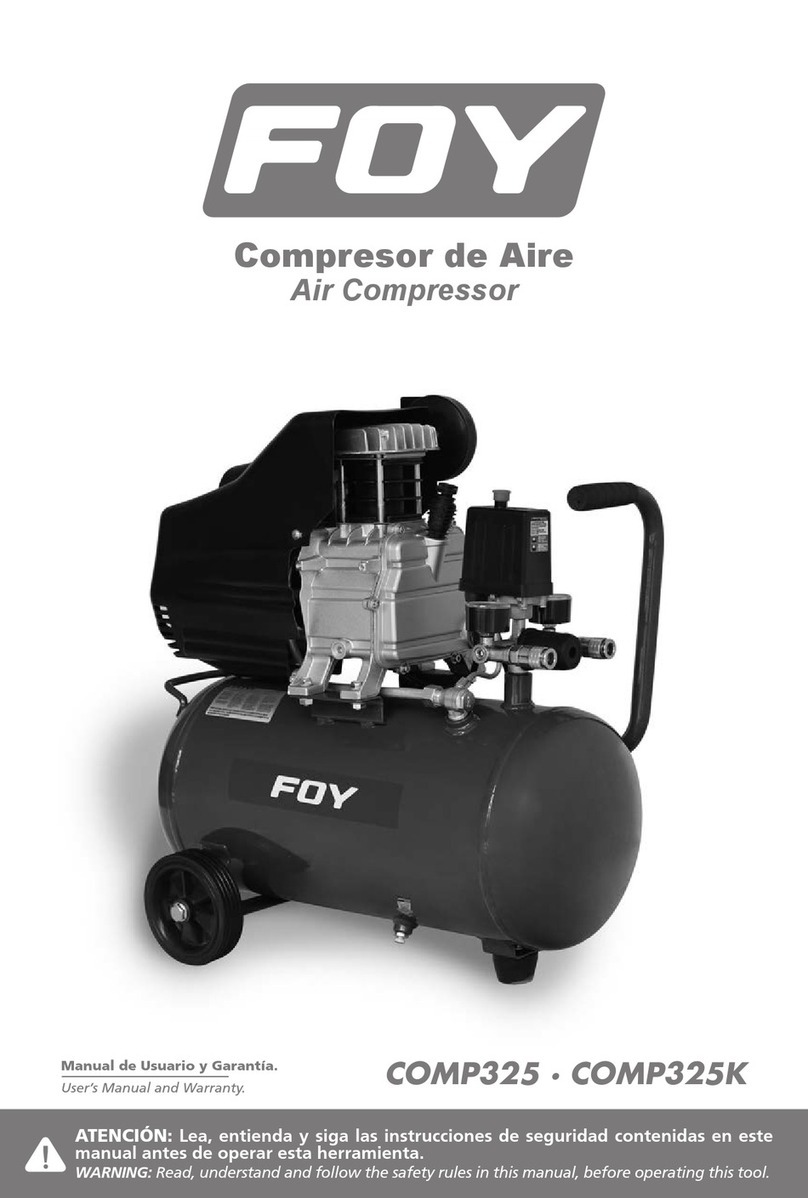 Foy COMP325 User manual