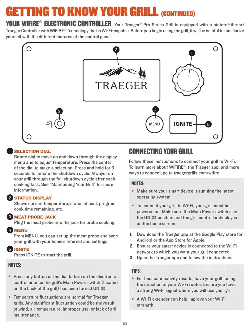 Traeger WiFiRE Getting to know your