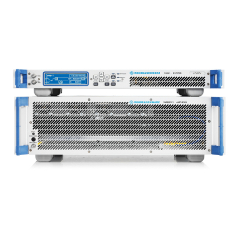 R&S N 8000 Series System manual
