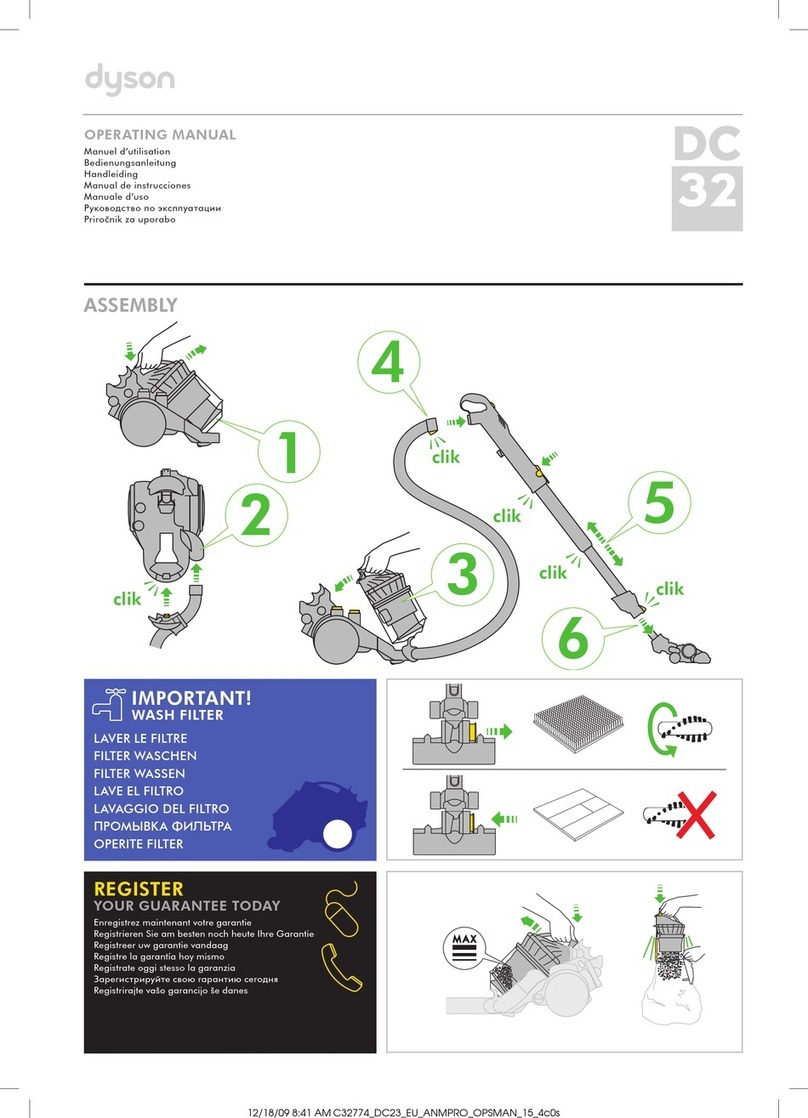 Dyson DC32 User manual