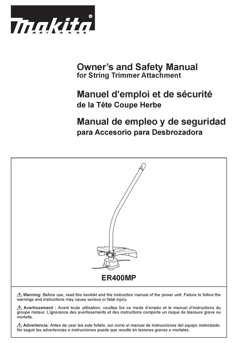 Makita ER400MP Owner's and safety manual