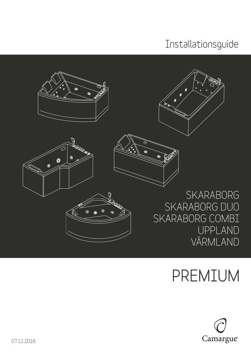 Camargue PREMIUM SKARABORG Series Installation and operating instructions Camargue PREMIUM SKARABORG Series Installation and operating instructions