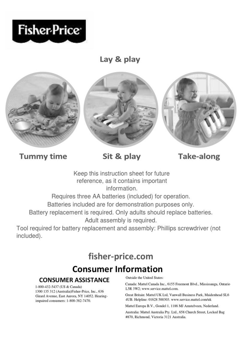 Fisher-Price Lay & Play User manual