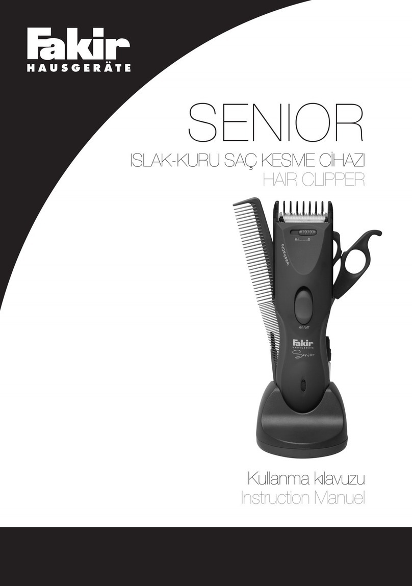 Fakir SENIOR instruction manual