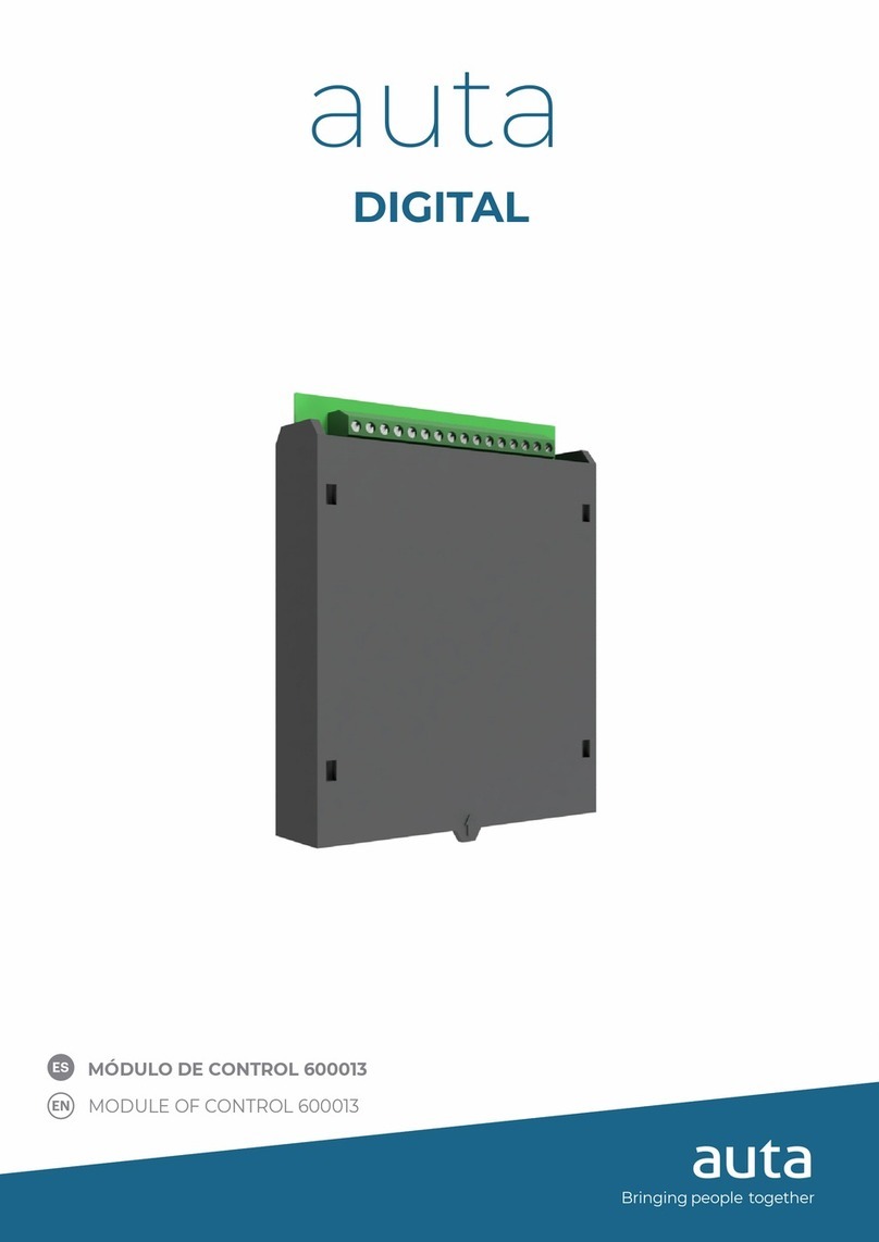 Auta DIGITAL 600013 manual