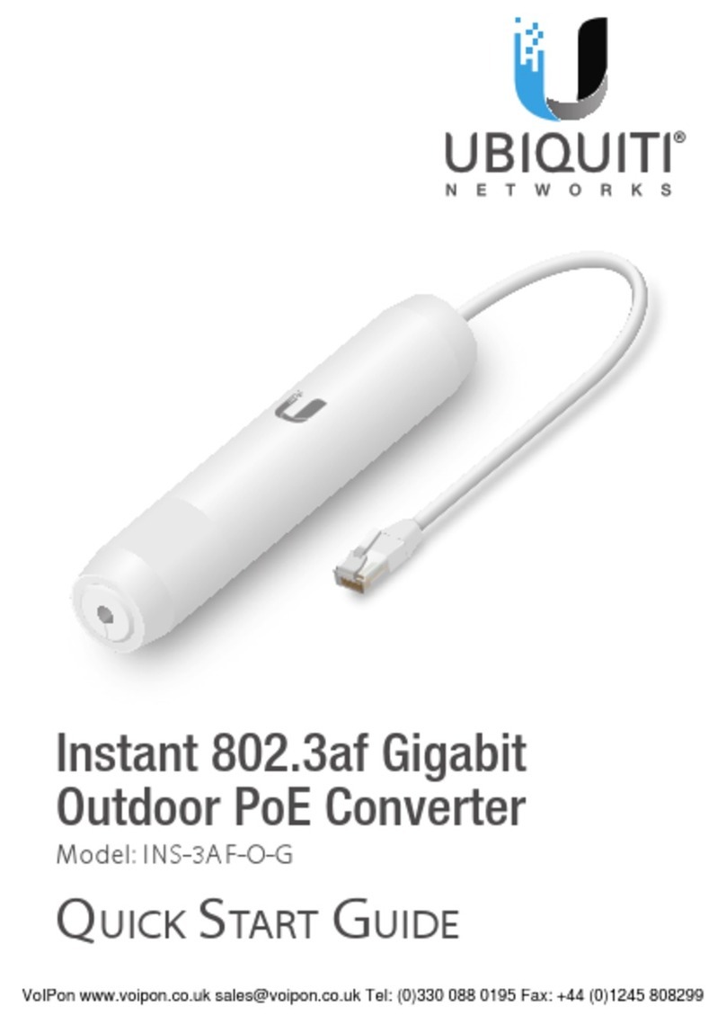 Ubiquiti INS-3AF-O-G quick start guide