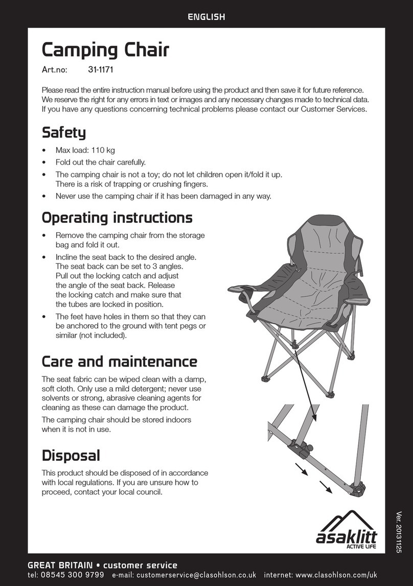 Asaklitt 31-1171 instruction manual