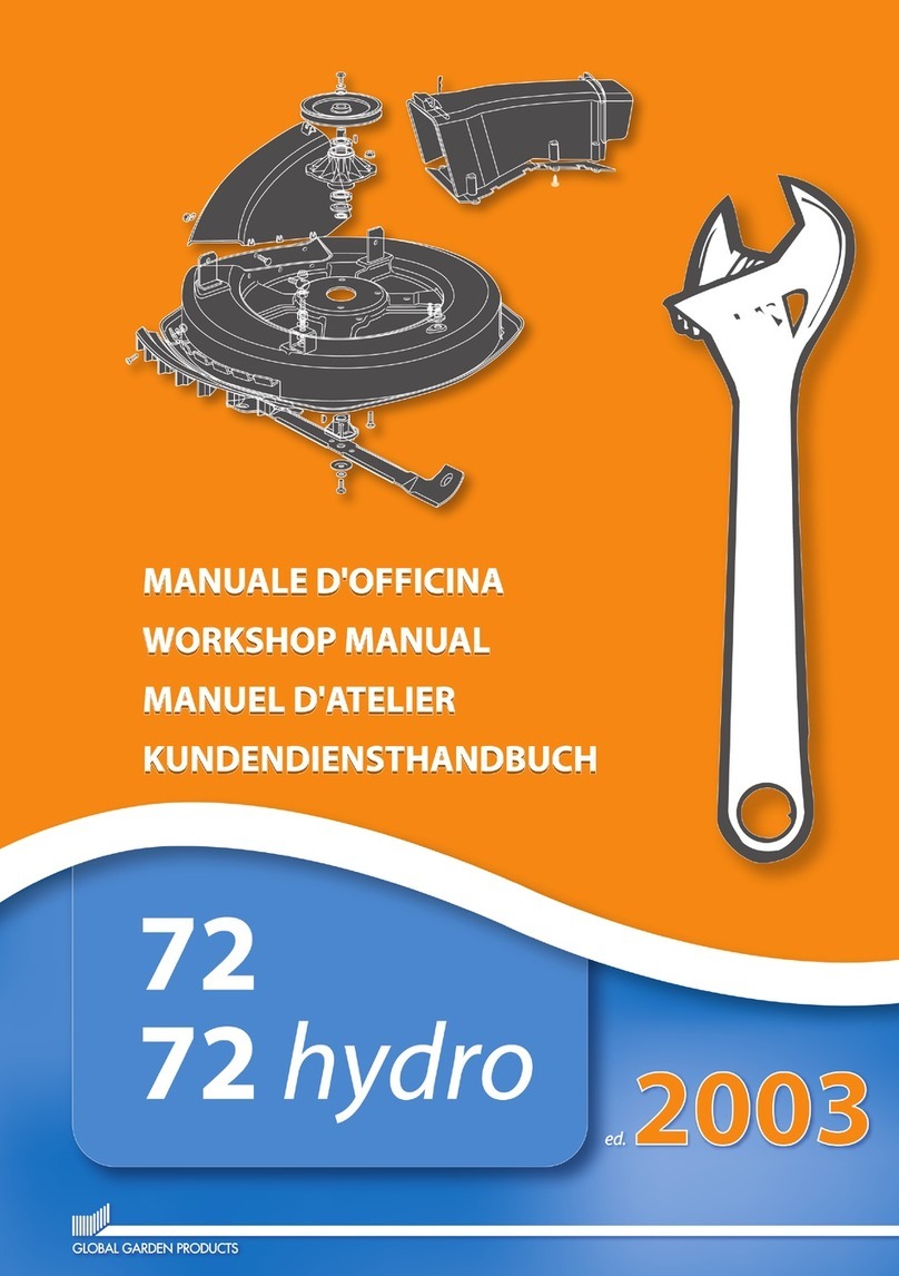 Global garden products 72 Workshop manual Global garden products 72 Workshop manual