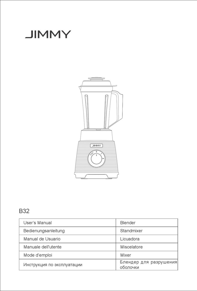 Jimmy B32 User manual