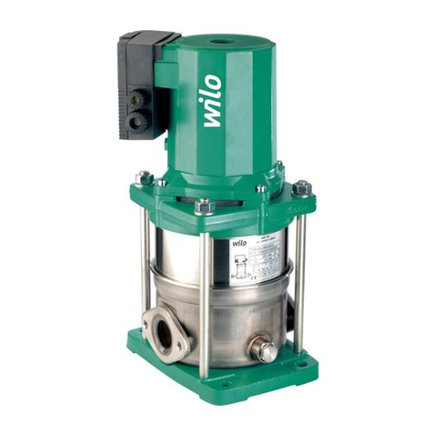 Wilo Multivert MVIS Series User manual