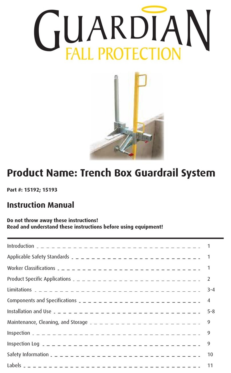 Guardian Fall Protection 15192 instruction manual