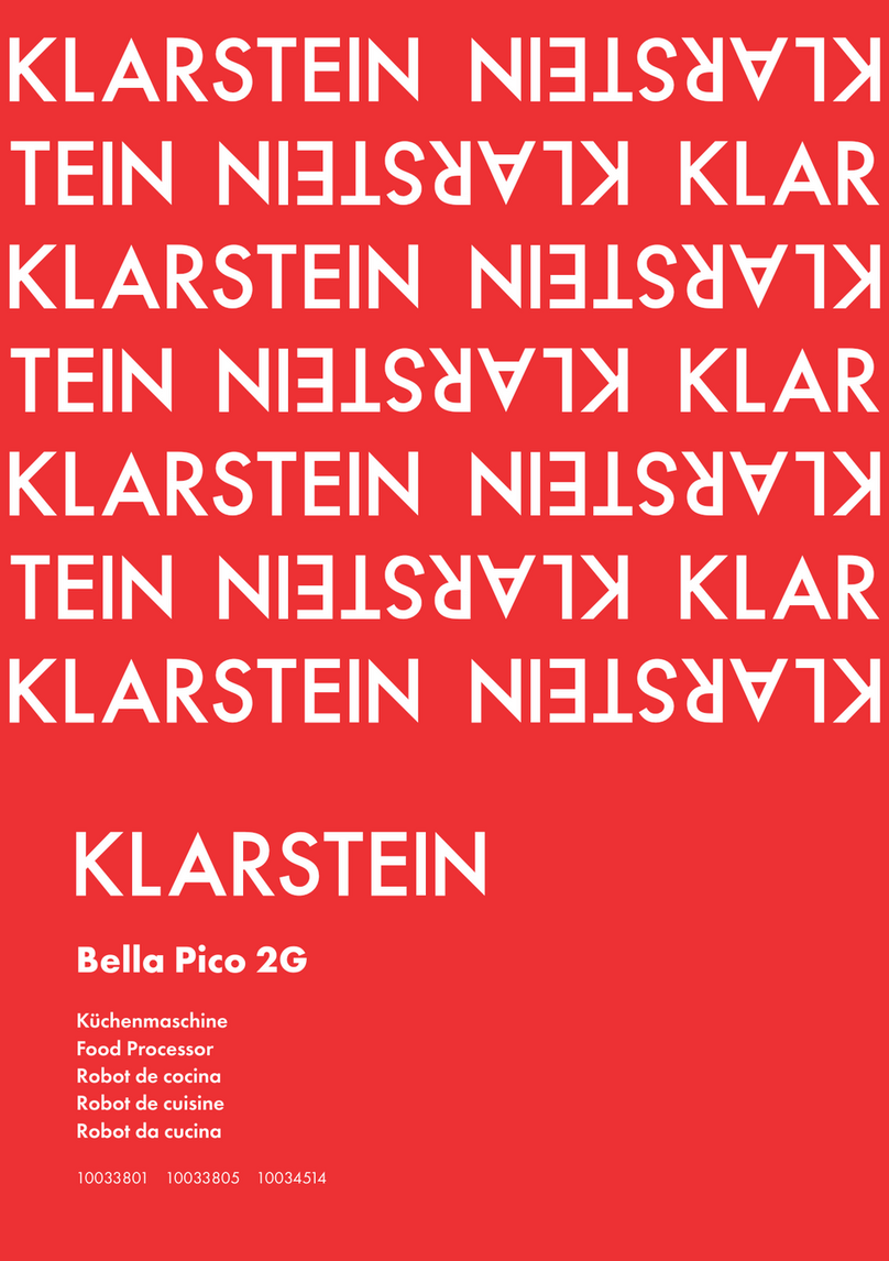 Klarstein Bella Pico 2G user manual