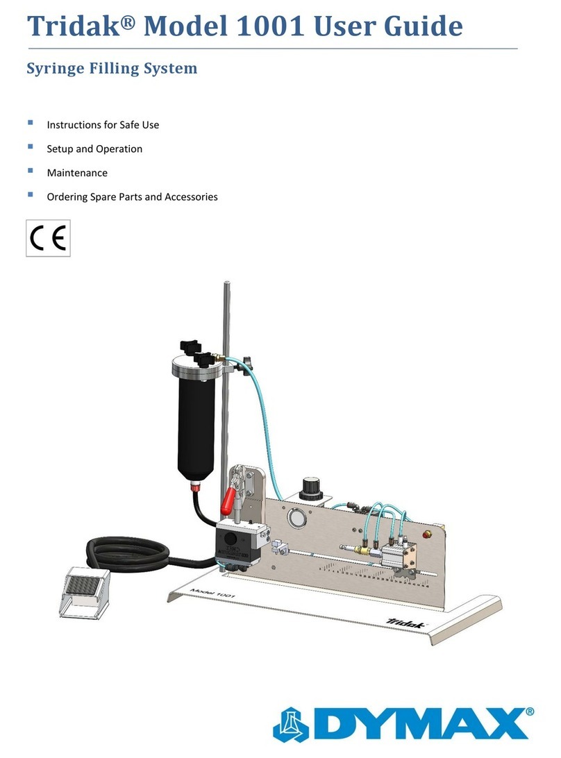 dymax Tridak 1001 User manual