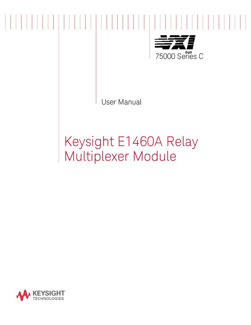 Keysight E1460A user manual