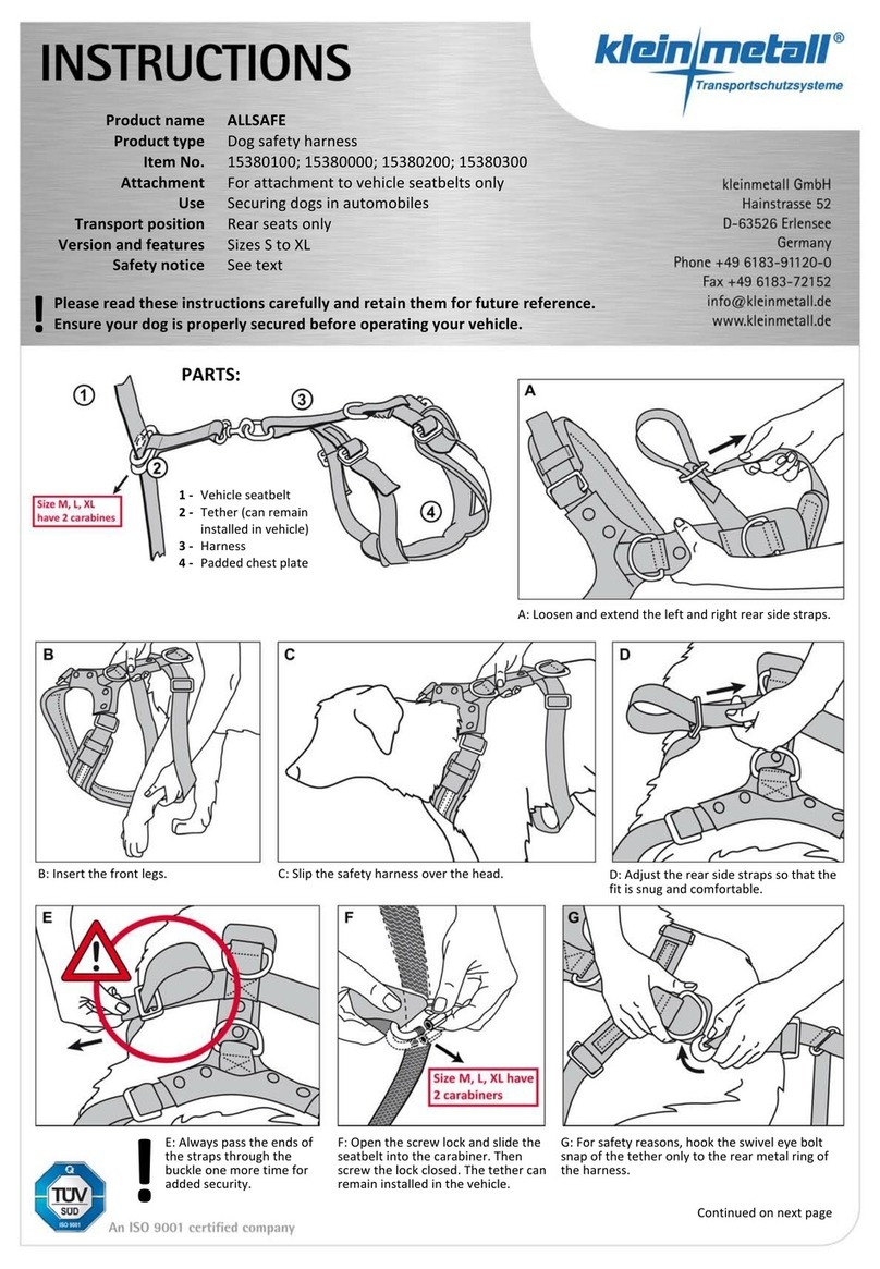 kleinmetall ALLSAFE instructions