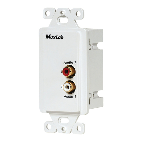 MuxLab 500028-WP-US Quick installation guide