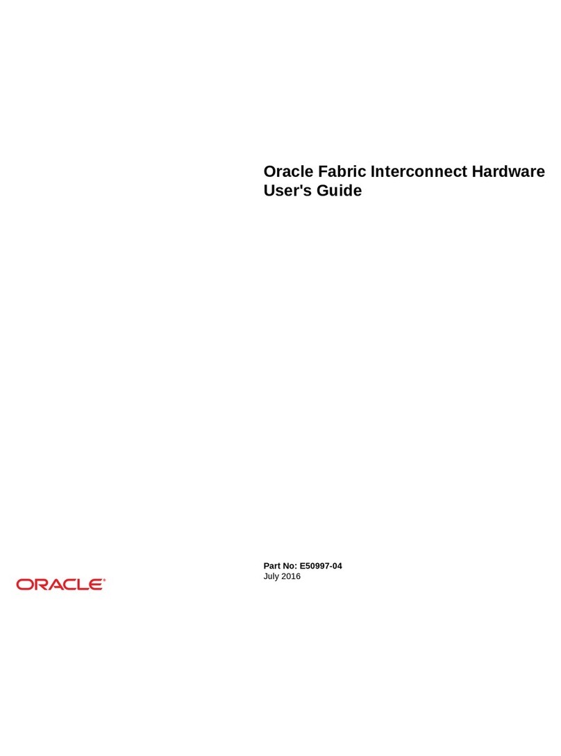 Oracle Fabric Interconnect Series user guide