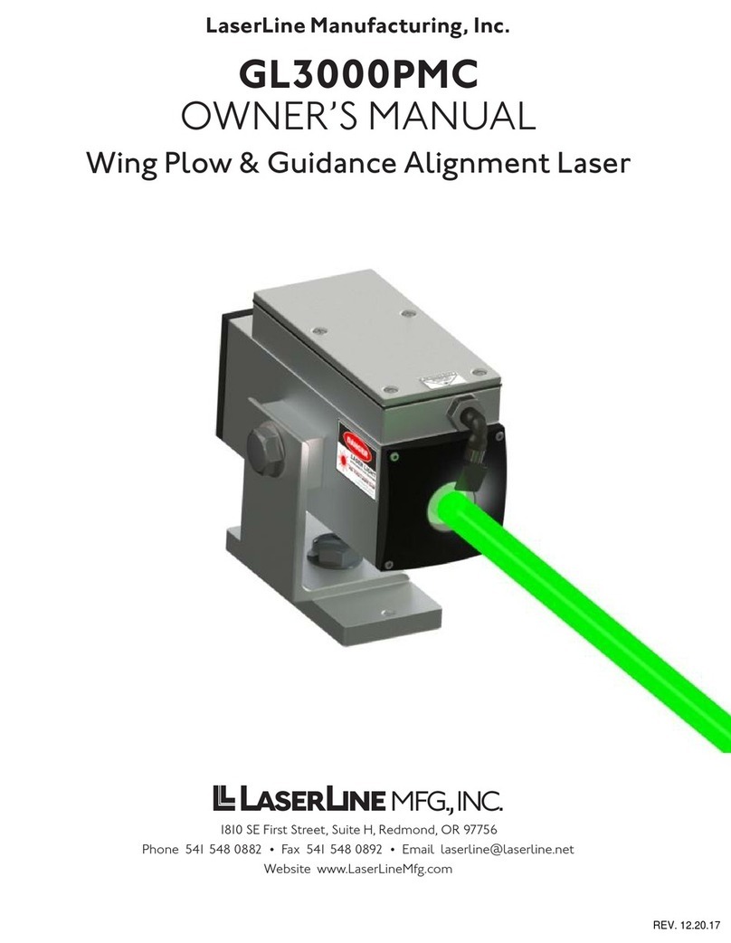 LaserLine GL3000PMC owner's manual