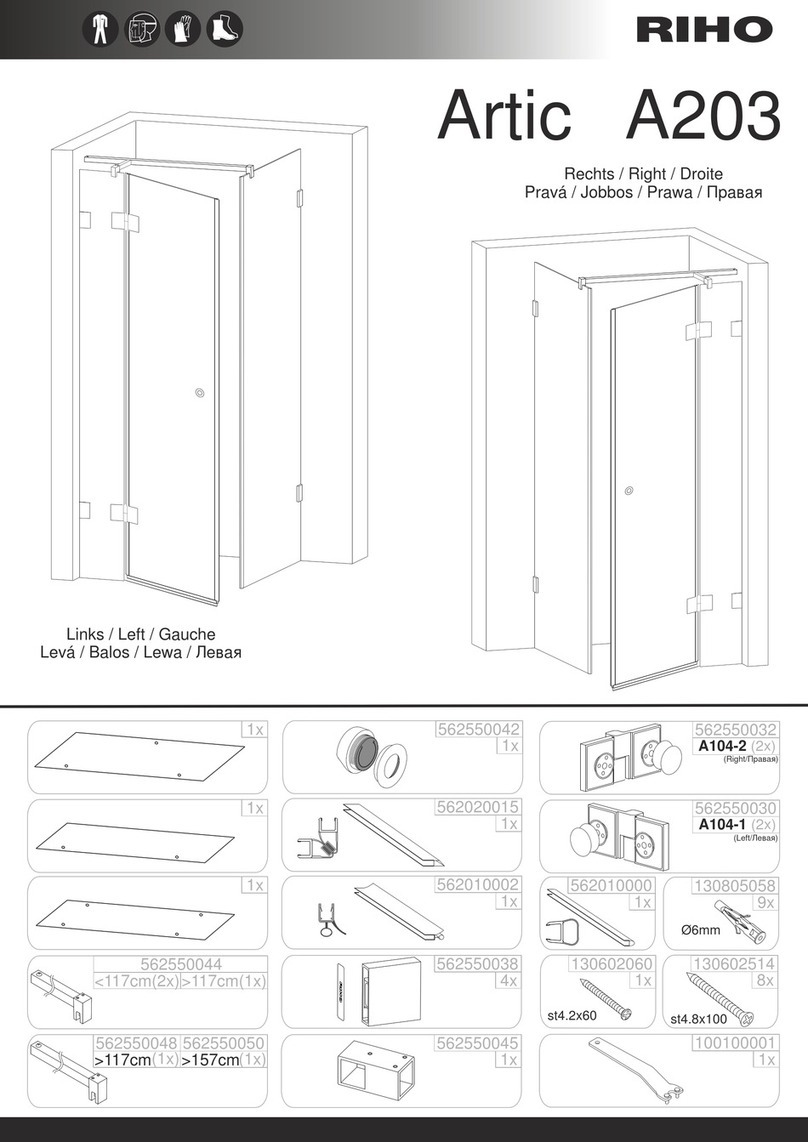 RIHO Artic A203 manual