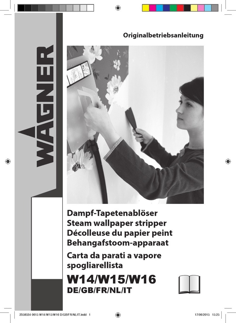 WAGNER W 14 operating instructions