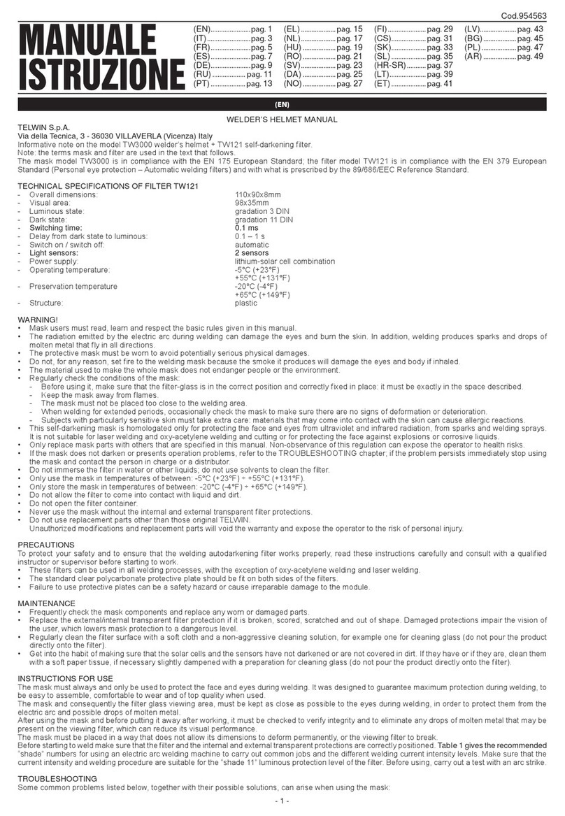 Telwin TW3000 manual